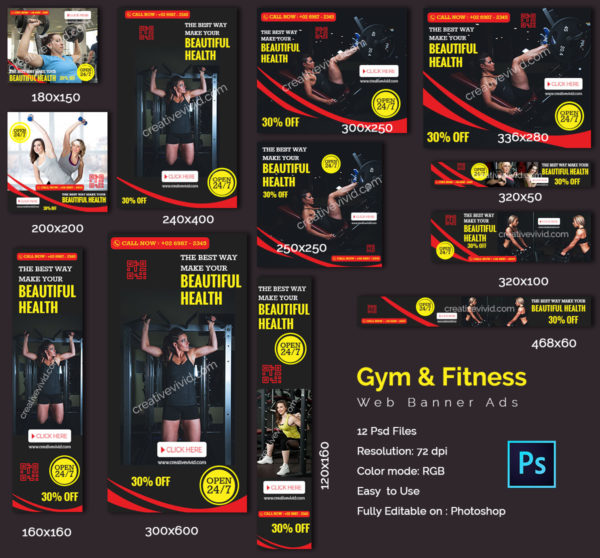 27+ Fitness Banner Templates Free & Premium Download
