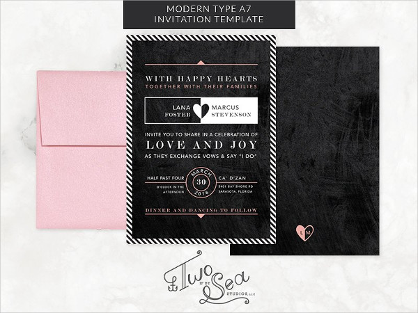 Chalkboard Invitation Template - 27+ Free &amp; Premium Download