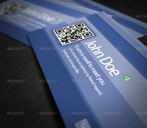 21+ Facebook Business Card Templates - Free &amp; Premium Download