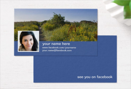 21+ Facebook Business Card Templates - Free &amp; Premium Download