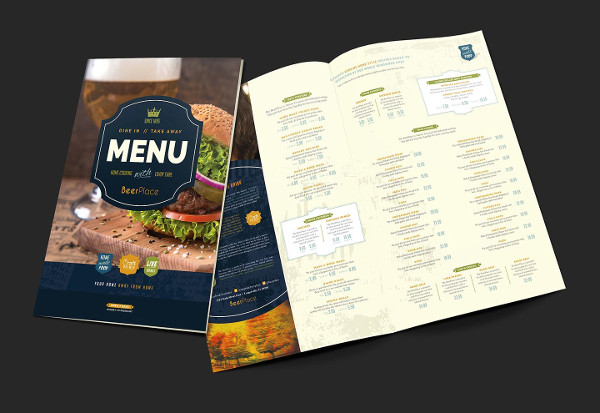 Bar Menu Template 27 Free PSD AI EPS Vector Format Download