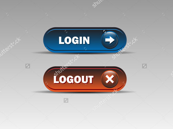 Login & Logout Buttons - 17+ Free & Premium Download