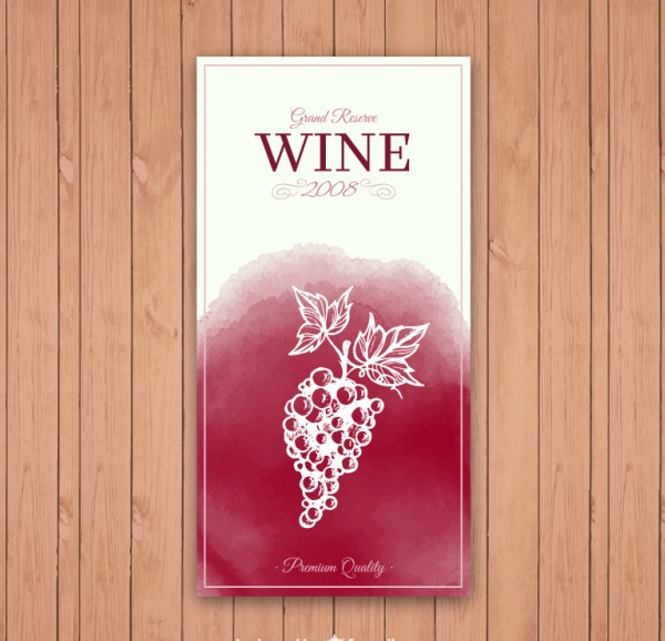 Template For Wine Bottle Labels