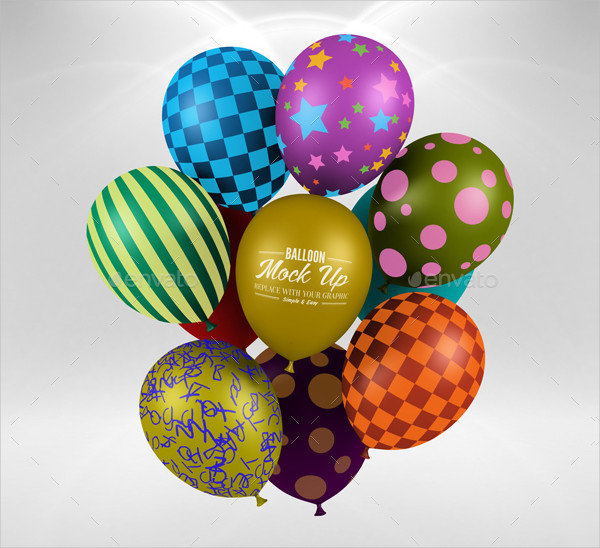 Download Balloon Mockups - 19+ Free PSD, AI, EPS, Vector Format ...