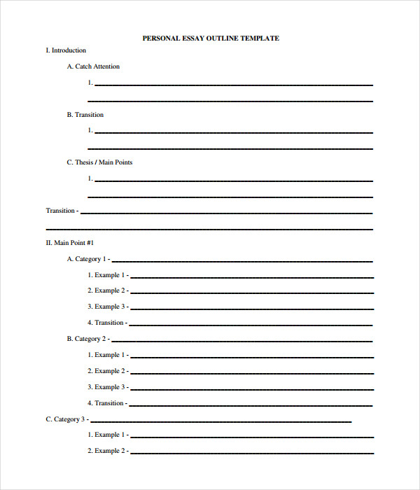 16 Essay Templates Free Word PDF Documents Download 16 Essay Templates Free Word PDF Documents Download