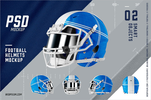 Football Helmet Mockup Template - 15+ Free & Premium Download
