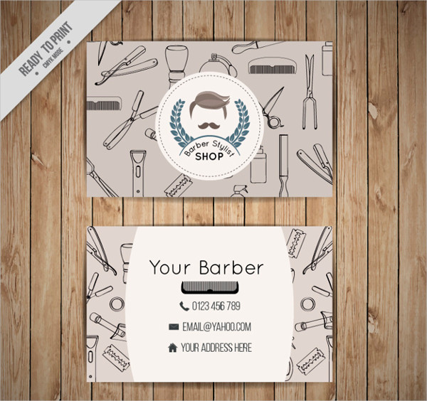 Barber Cards Templates