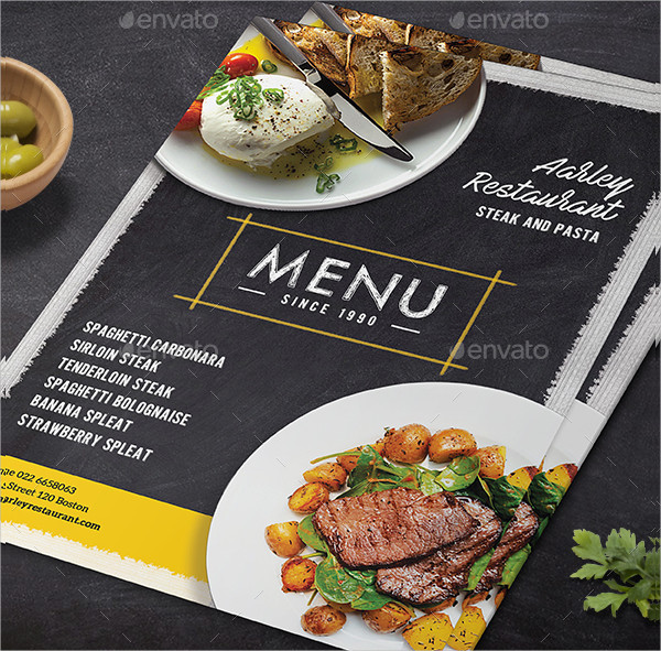 Chalkboard Menu Templates 23+ Free & Premium Download