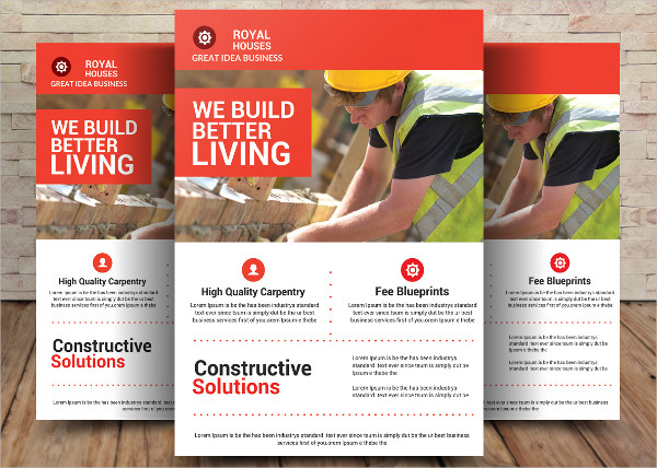 31+ Construction Flyer Templates - Free & Premium Download