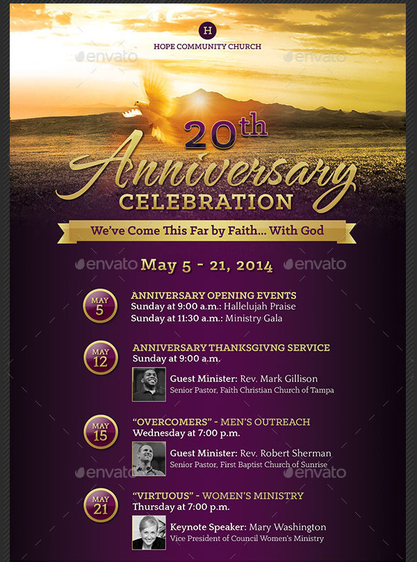 Church Poster Templates - 21+ Free & Premium Download