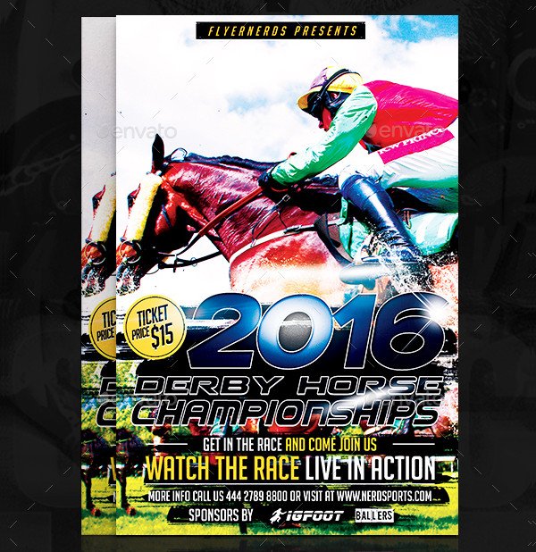 Horse Flyer Template 23 Free Premium Download Horse Flyer Template 23 Free Premium Download