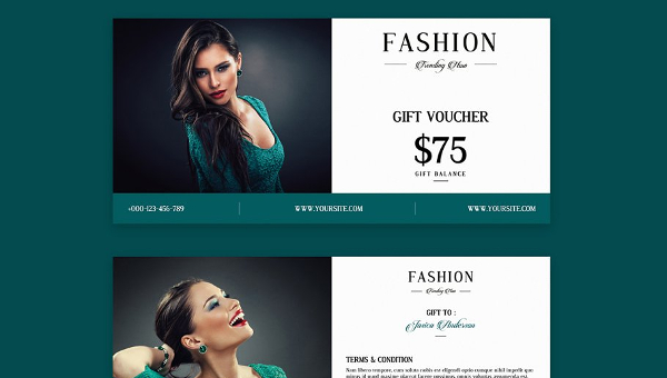 Download Voucher Mockup Template 19 Free Premium Download